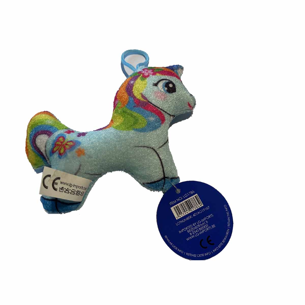 Plüscheinhorn Regenbogen 1 Stück