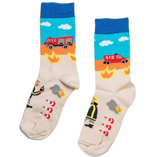 Feuerwehr Socken Kinder