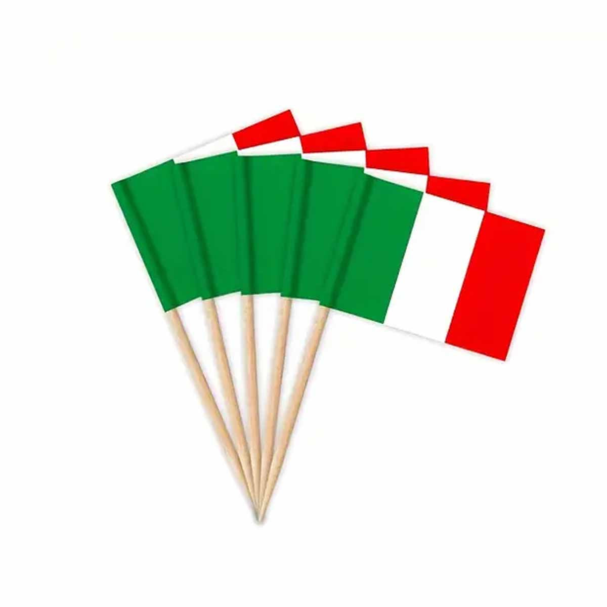 Flaggenpicker Italien 10 Stück