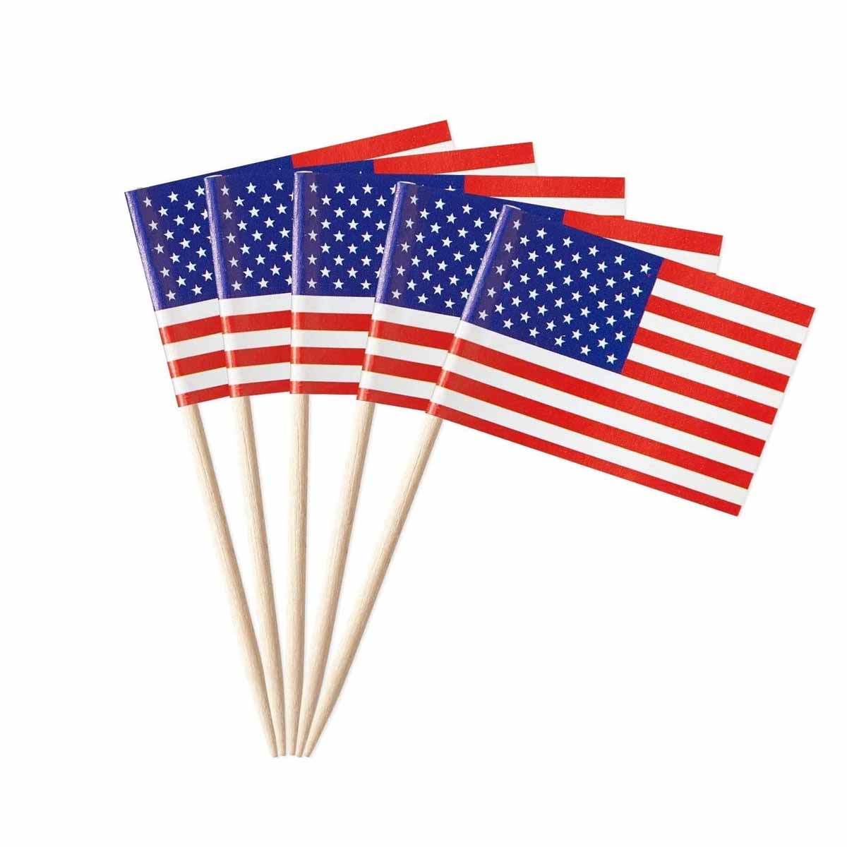 Flaggenpicker USA 10Stück