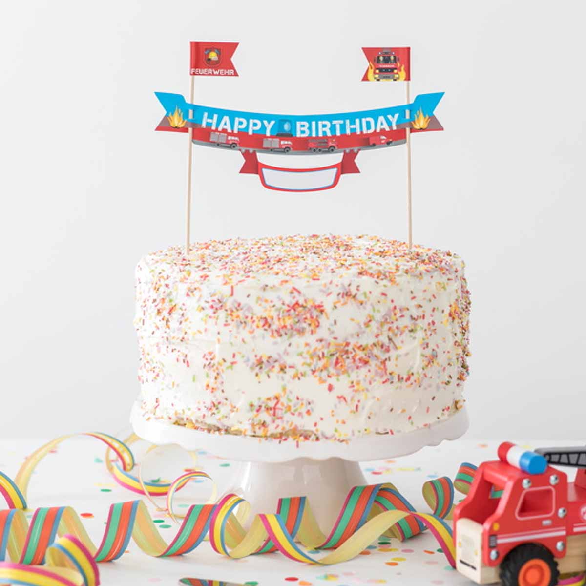 Feuerwehr Tortenbanner