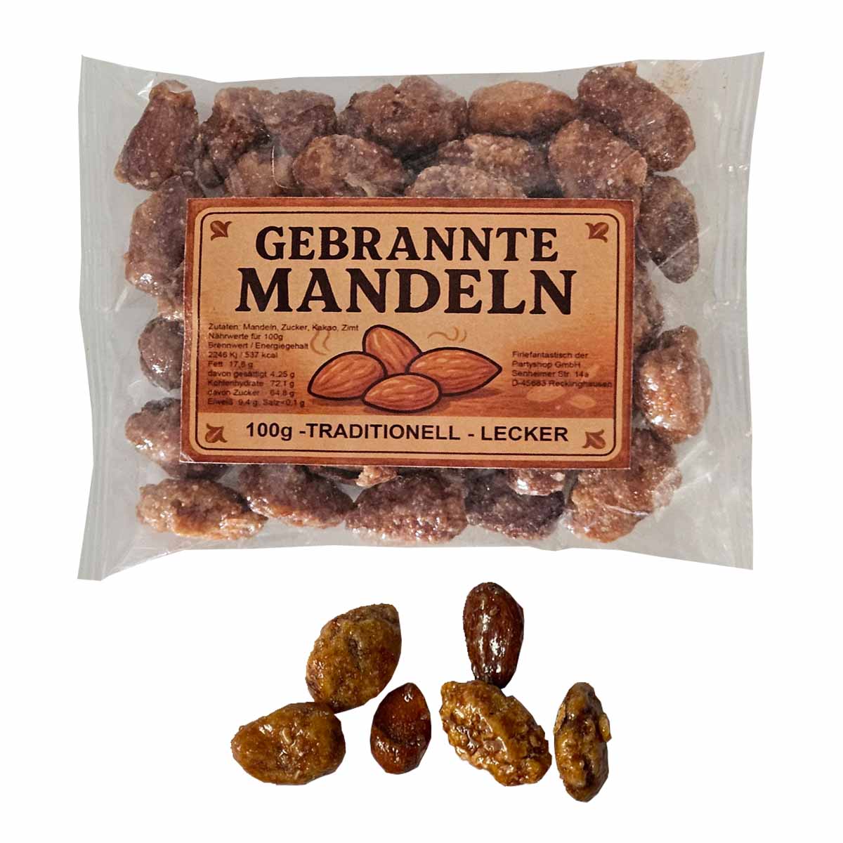 Gebrannte Mandeln 100g