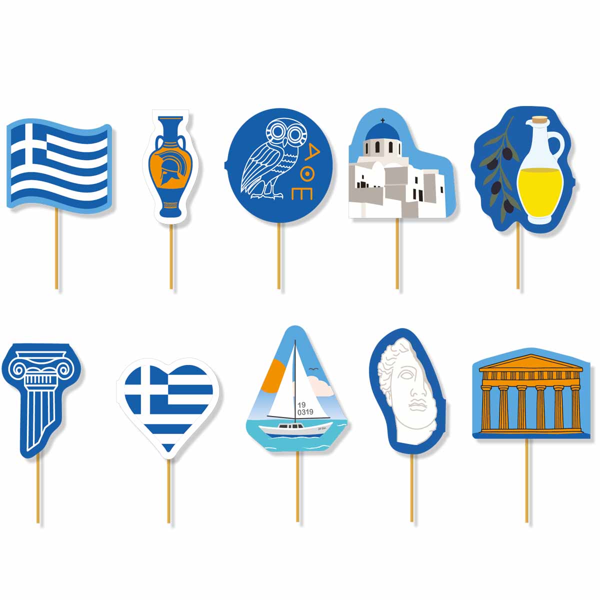 Motivpicker Griechenland 20 Stück