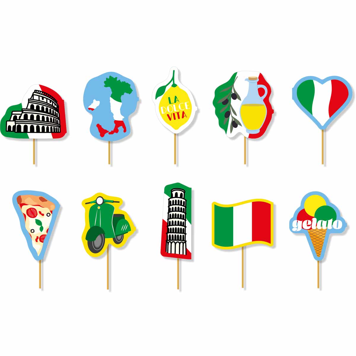 Motivpicker Italien 20 Stück