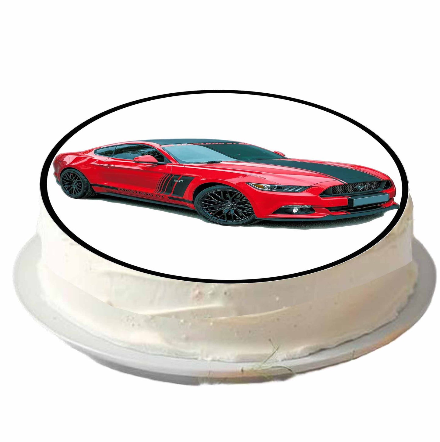 Essbarer Tortenaufleger "SPORTWAGEN" Oblaten- oder Zuckerpapier