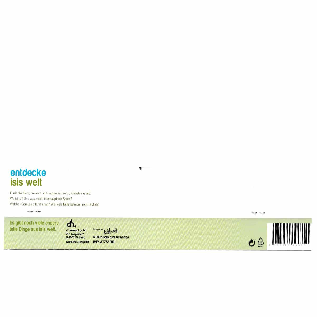 Isis Bauernhof-Platzsets 6St.