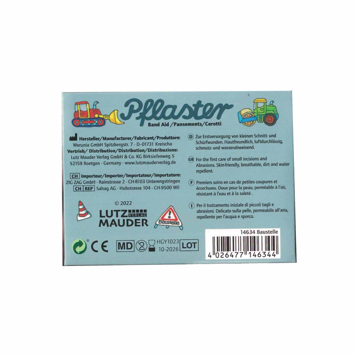 Pflaster Baustelle 10 Stück