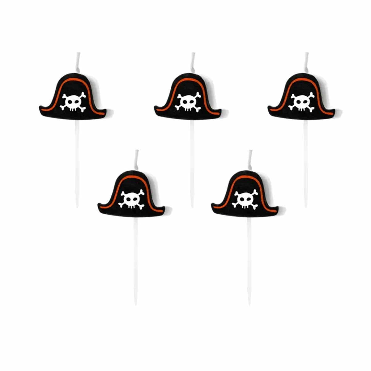 Piratenkerzen 2cm 5 Stück