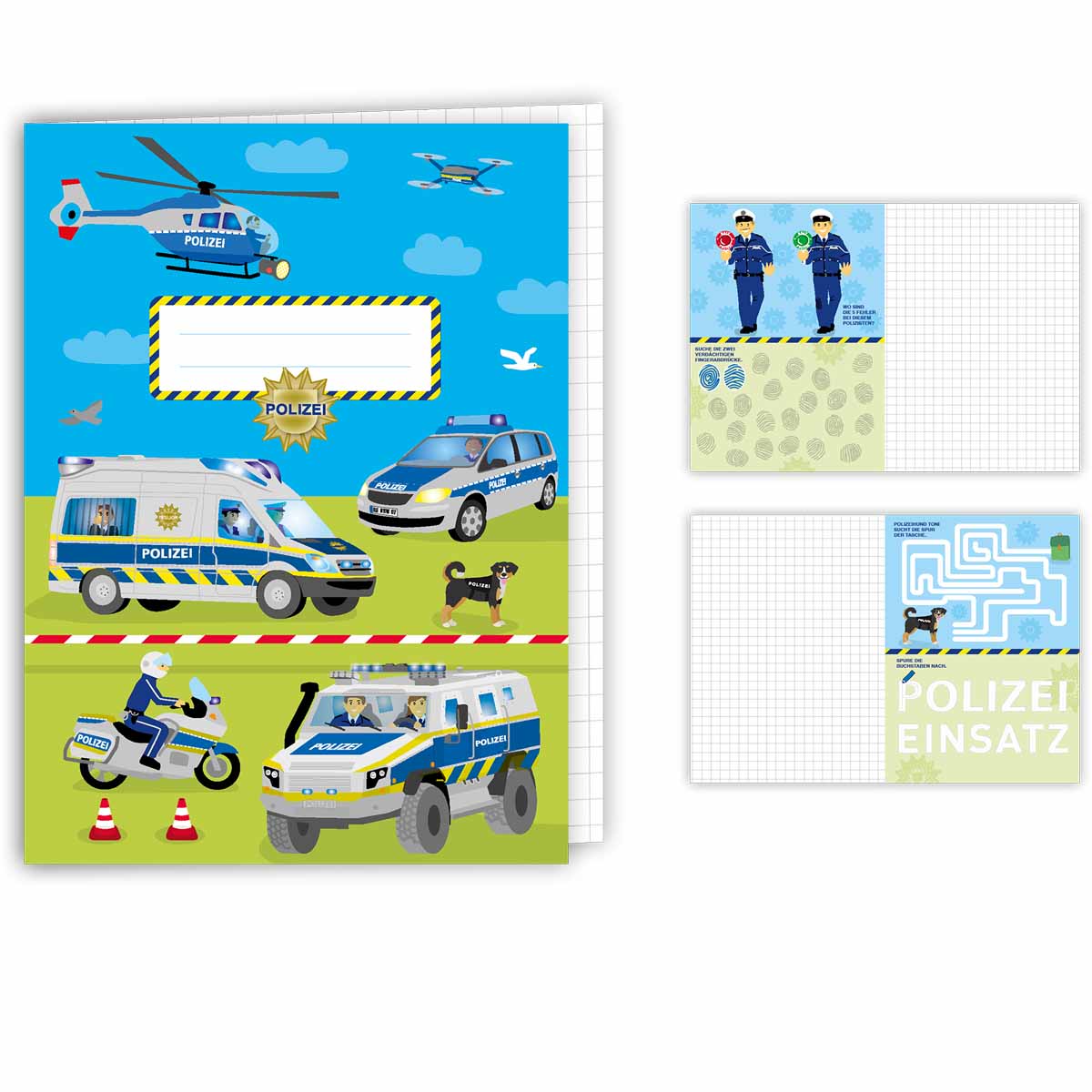 Rechenheft POLIZEI für die Schule