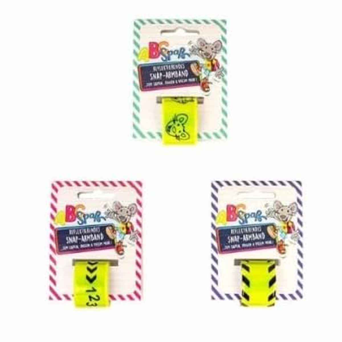 Reflektierendes Schnapparmband ideal für Schulkinder