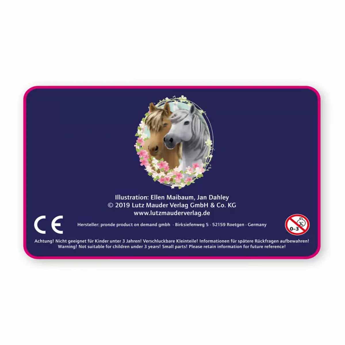 Spardose Pferde aus Metall