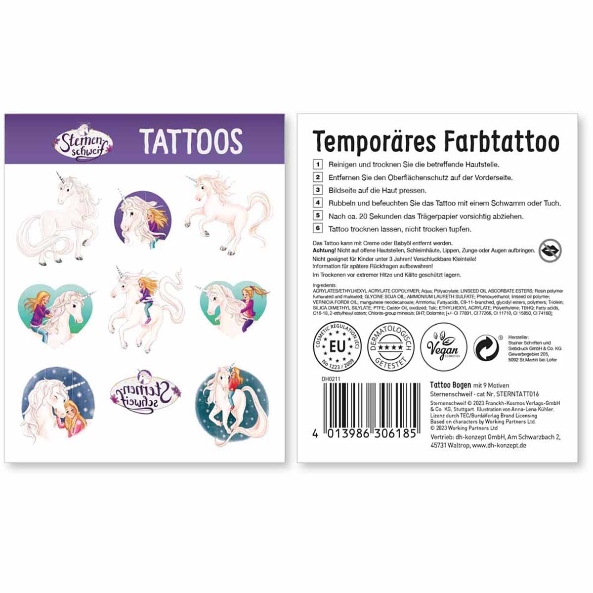 Sternenschweif-Tattoo