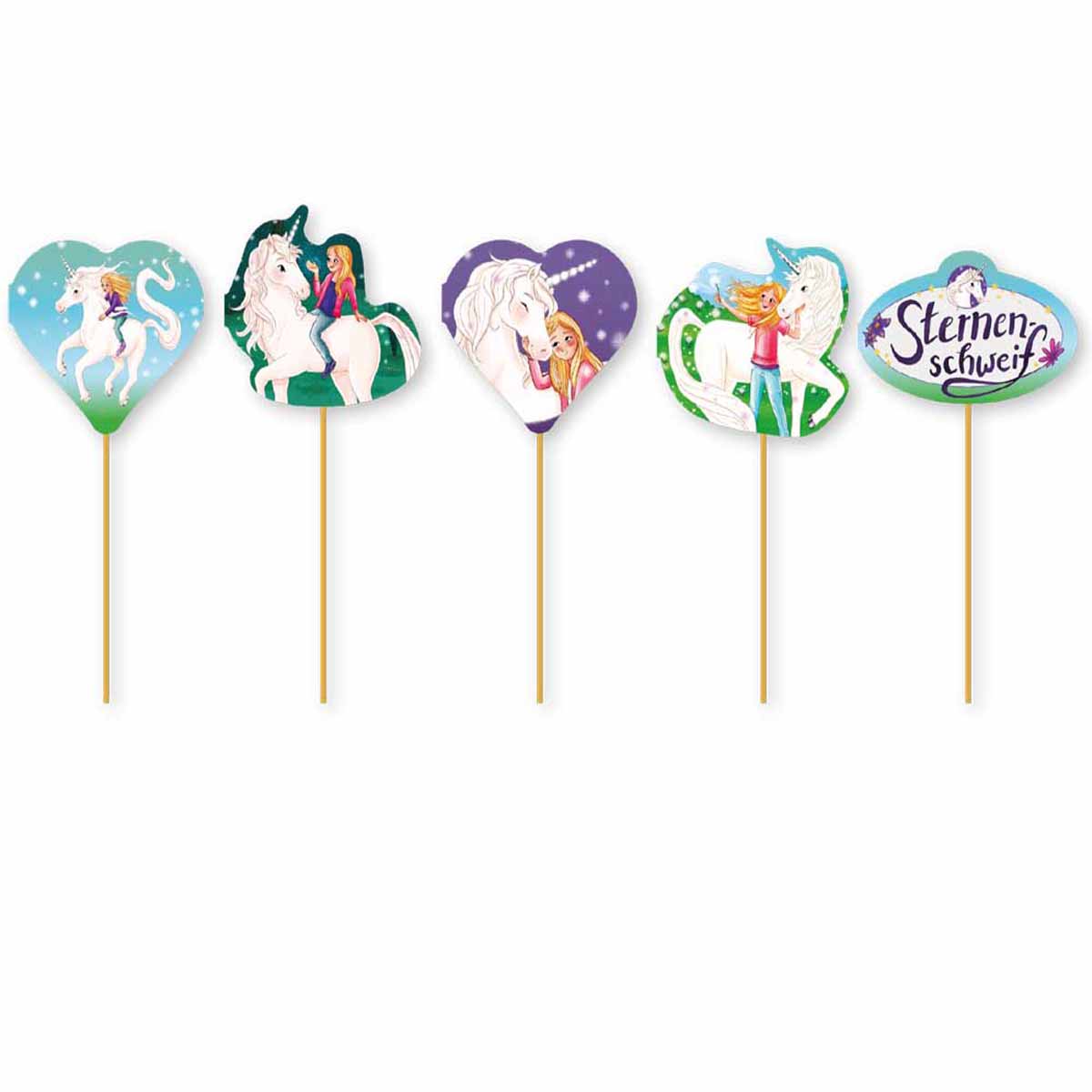 Sternenschweif-Muffin Picker 10 Stück