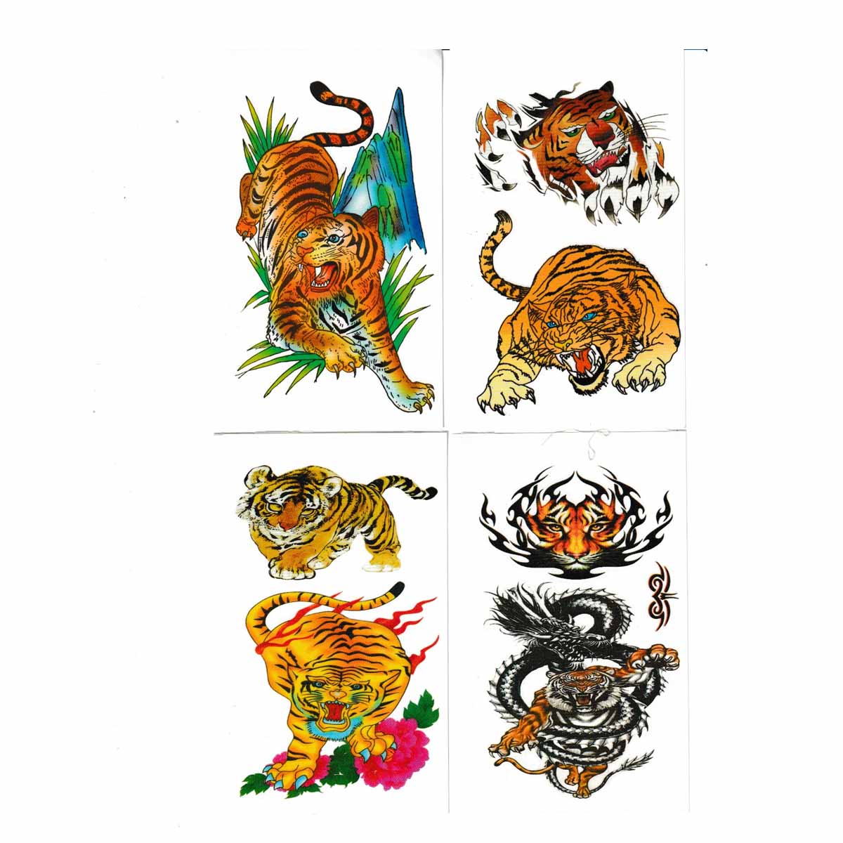 Tattooheft Gefährlicher Tiger