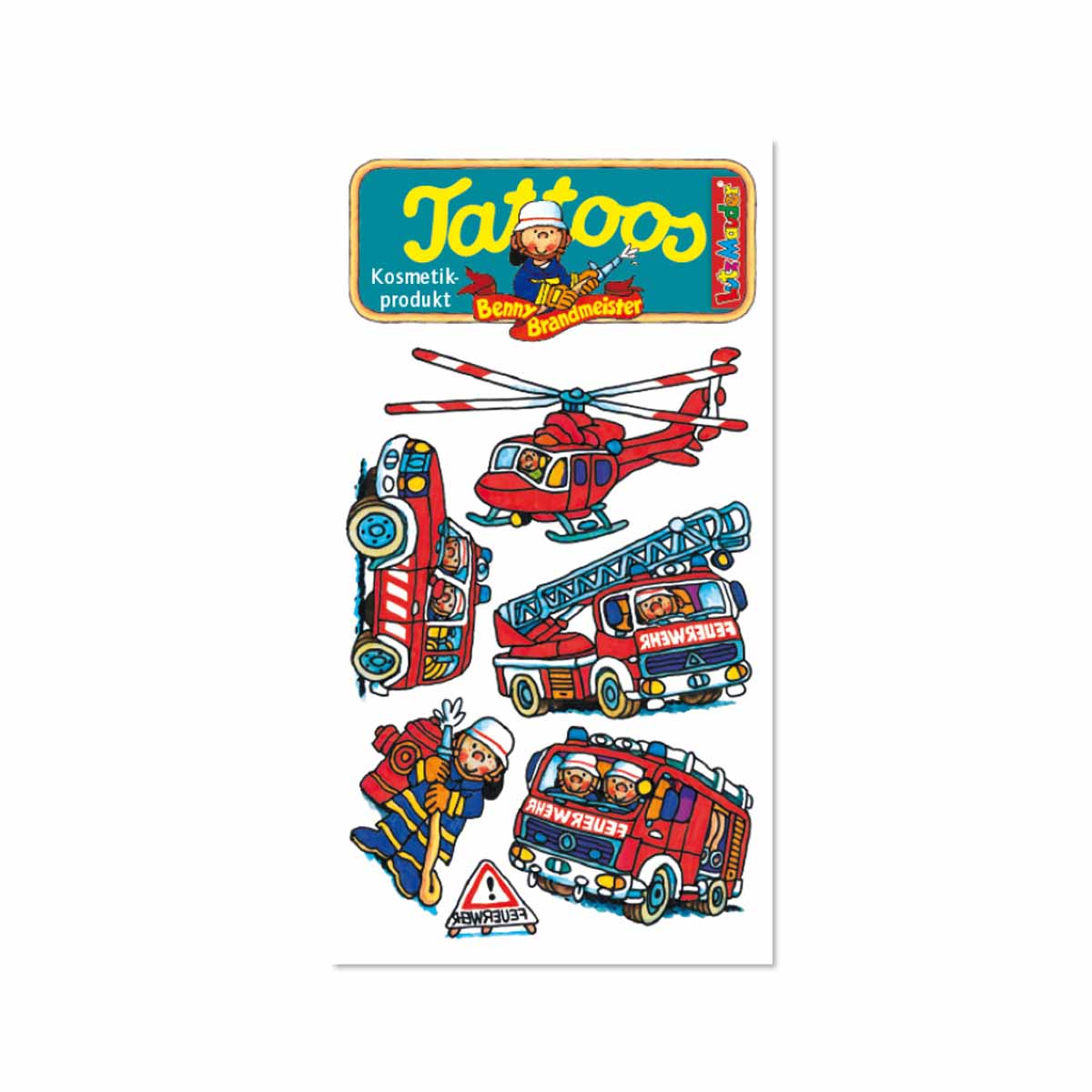 Tattoo Feuerwehrfahrzeuge