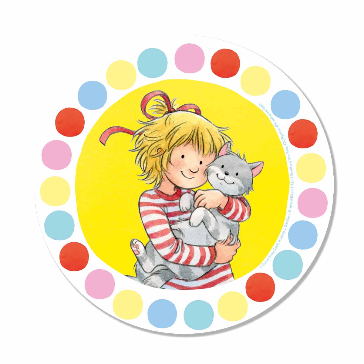 Essbarer Tortenaufleger Meine Freundin Conni