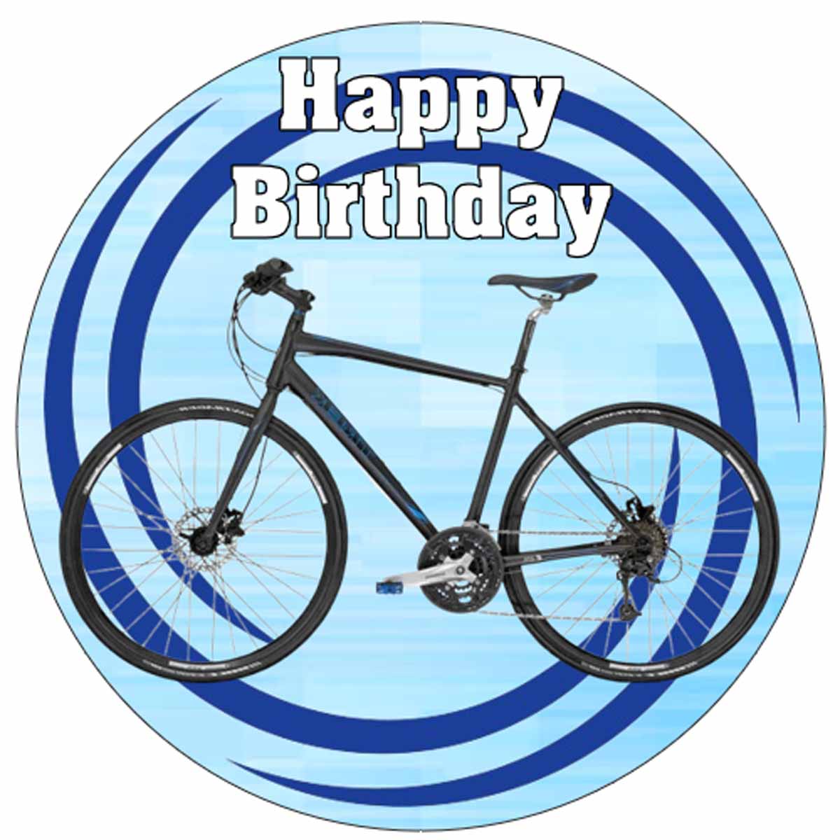 kcal rennrad Essbarer Tortenaufleger "Rennrad" Oblaten- oder Zuckerpapier