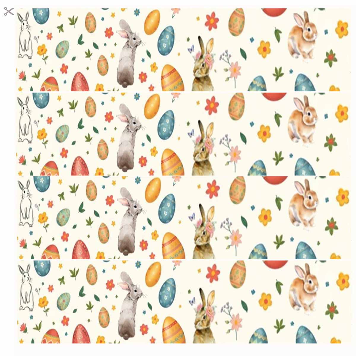 Essbares Tortenband Ostern Zuckerpapier