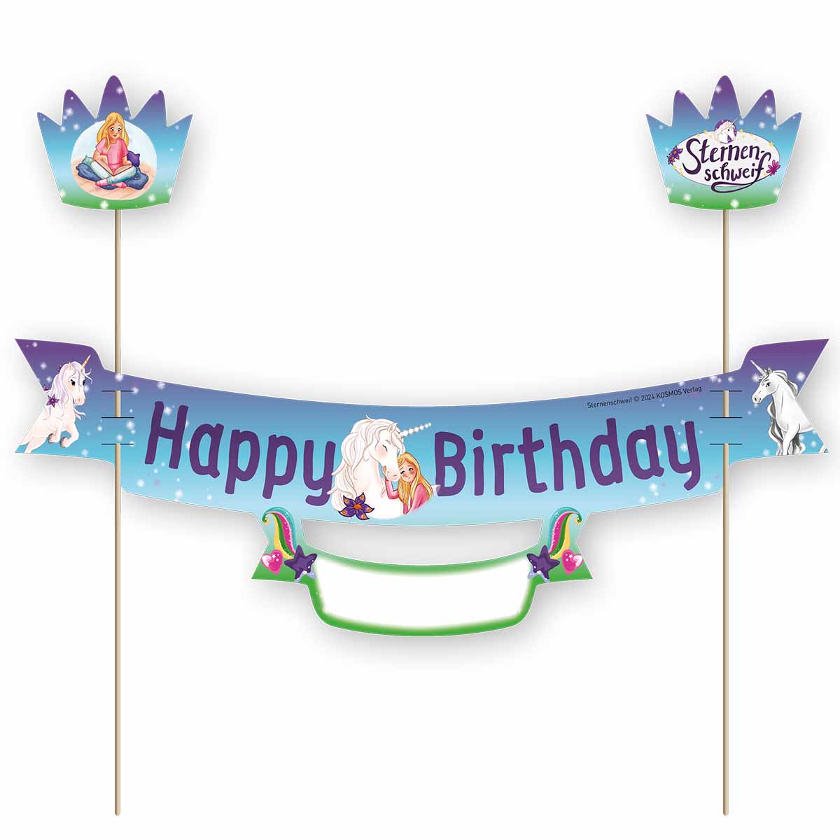 Sternenschweif Tortenbanner