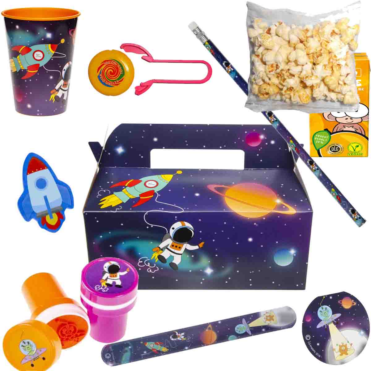 Wundertütenbox 'Die Maus' 8-teilig – Mitgebsel-Set Für Kindergeburtstag & Überraschung