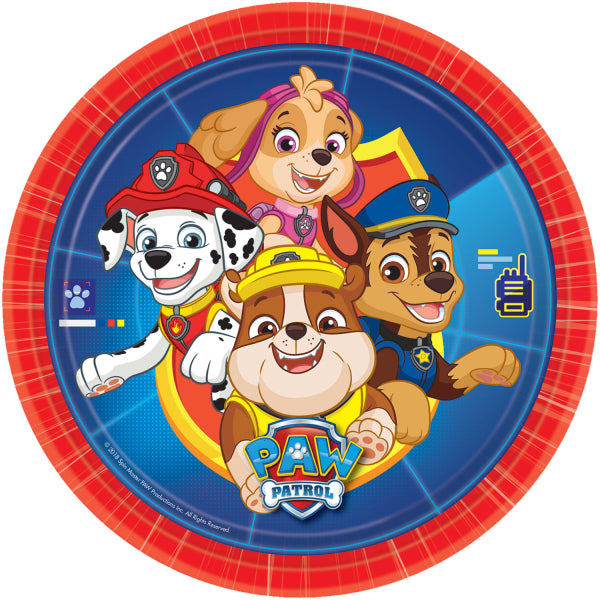 Paw Patrol Teller 8 Stück