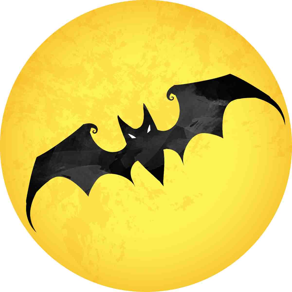 Essbarer Tortenaufleger Fledermaus