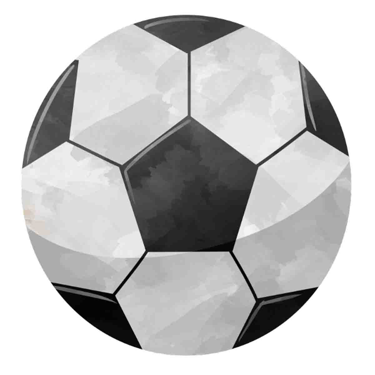 Essbarer Tortenaufleger Fußball