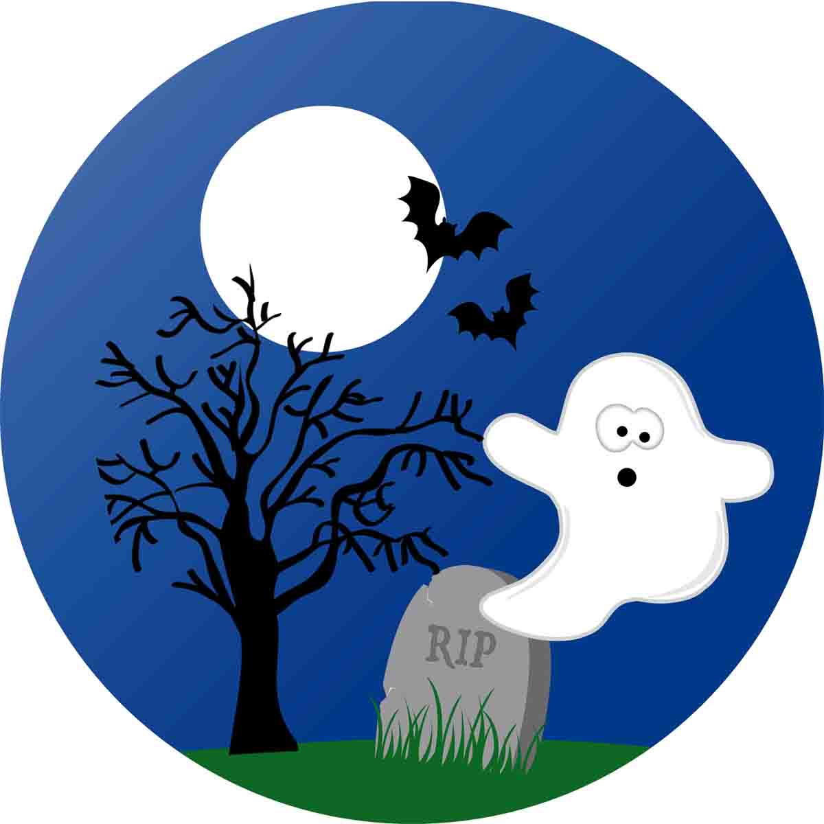 Essbarer Tortenaufleger Gespenst