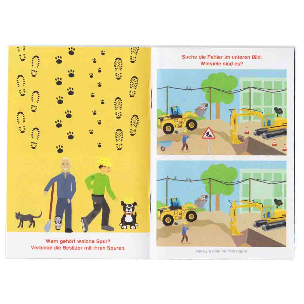 Baustelle Rätselheft