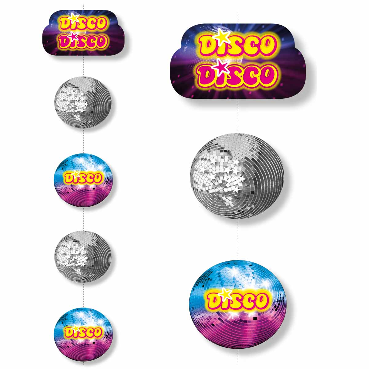Disco-Hängegirlande