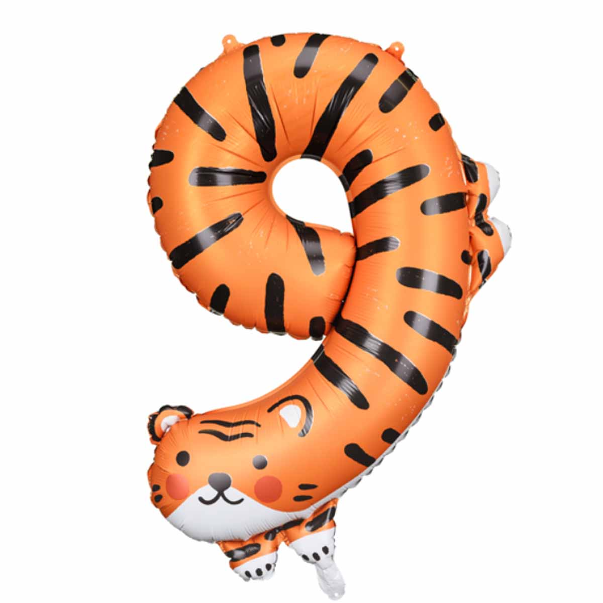 Folienballon 9 Tiger 87 cm