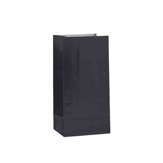 Geschenktüten Schwarz 12St.