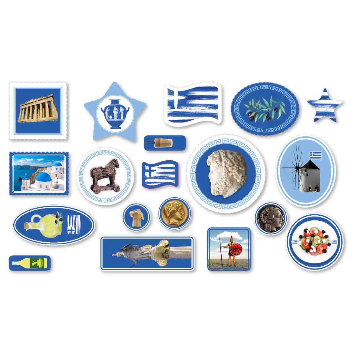 Griechenland Konfetti XXL