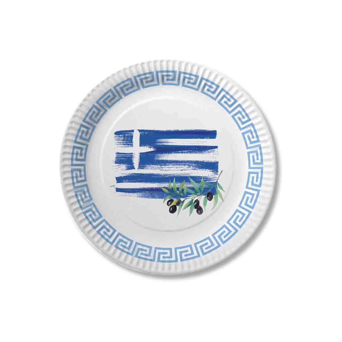 Griechenland Teller 10 Stück