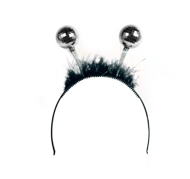 Haarreifen Silberkugeln