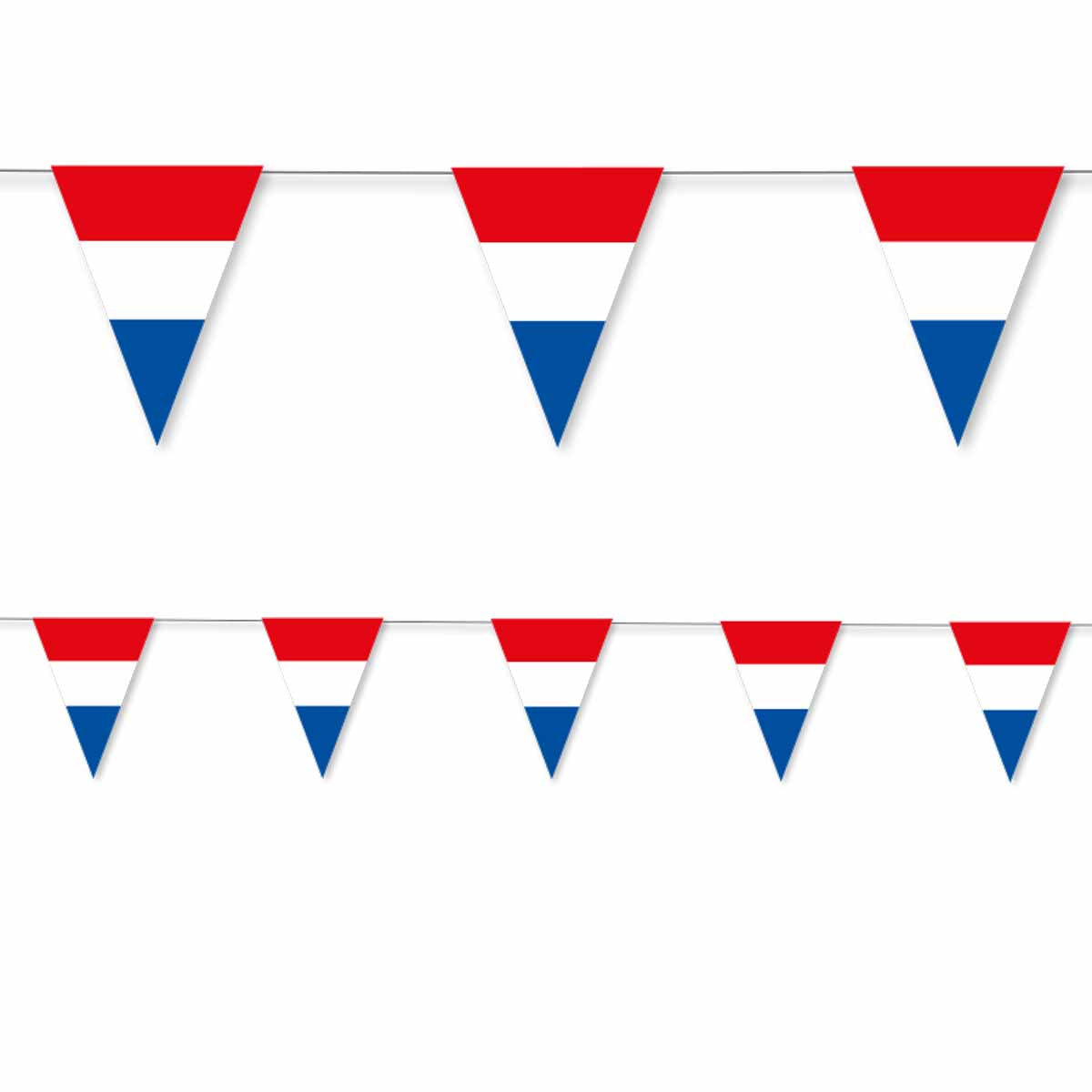 Flaggenmeer® Wimpel Niederlande – 30x150 Cm, 80 G/m² Polyester, Mit Metallösen