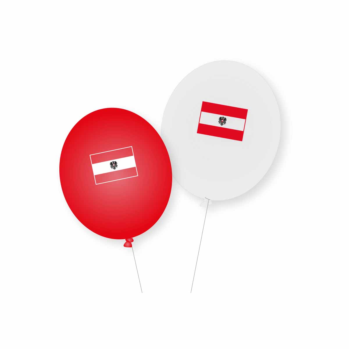 Österreich-Ballons 8 Stück