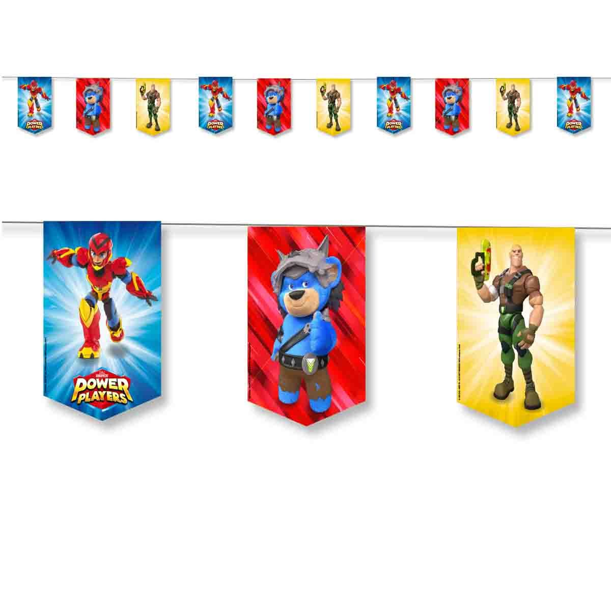 Power Players Wimpelkette