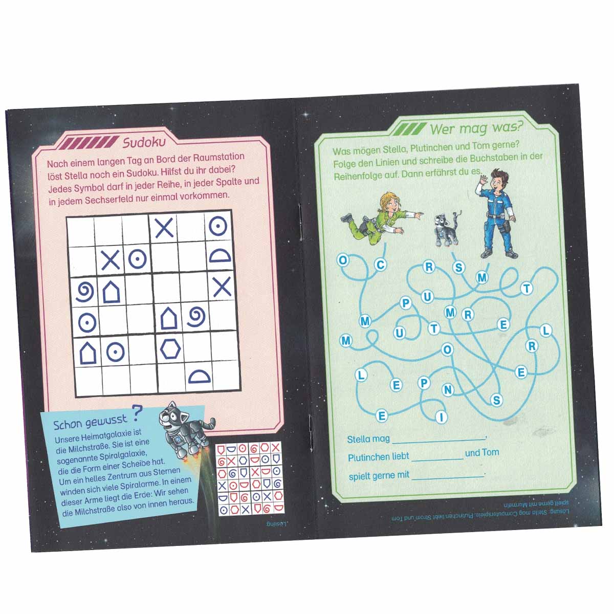 Astronaut Major Tom Rätselheft