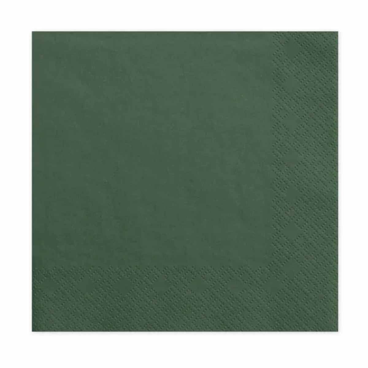 Grüne-Servietten 20 Stück