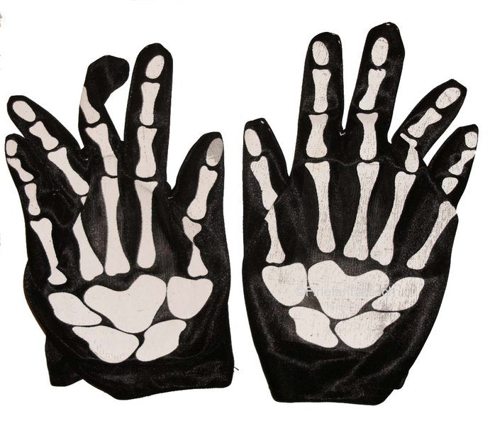 Skelett-Handschuhe Erwachsene