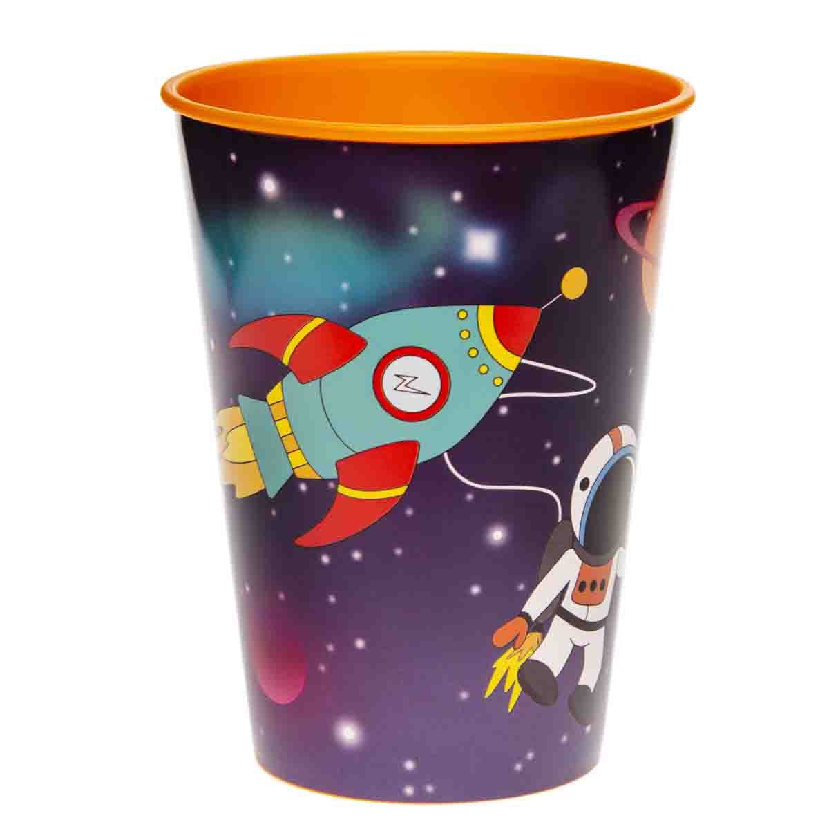 Kunststoffbecher Weltraum 1 Stück