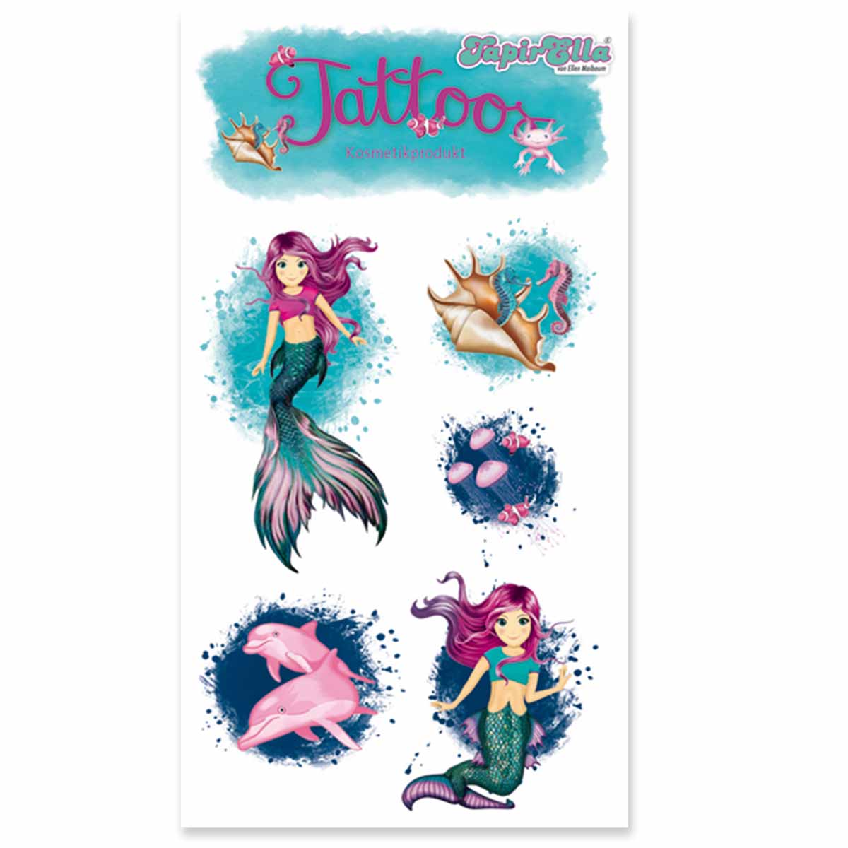 Tattoo Meerjungfrau Coralie