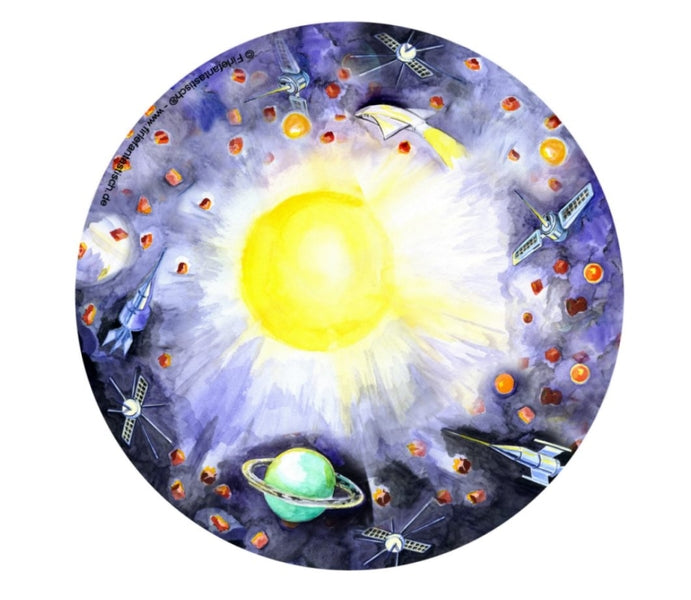 Tortenaufleger Weltall