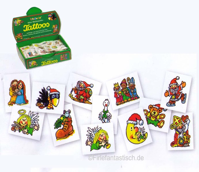 Weihnachts-Mini-Tattoo 1 Stück