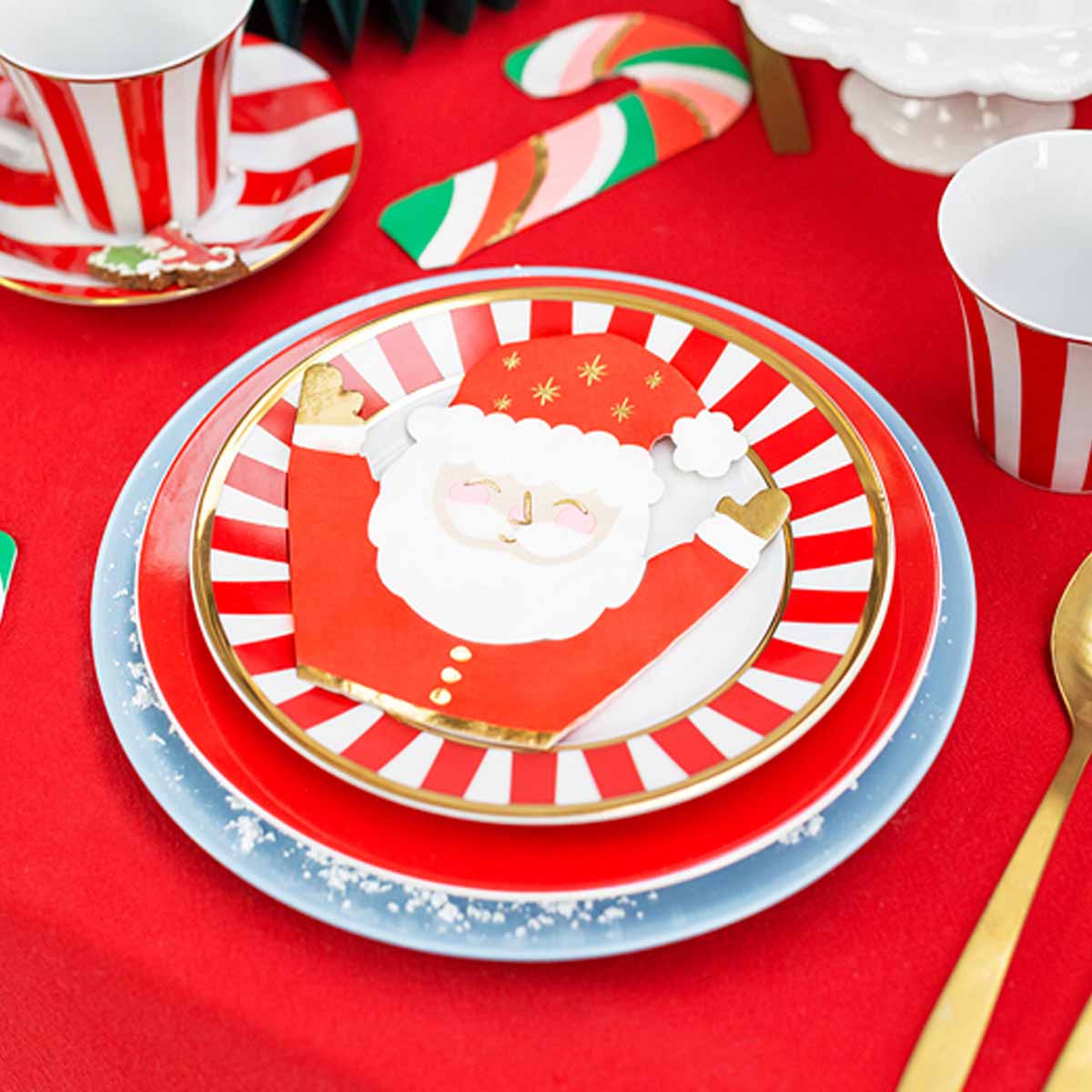 Weihnachts-Servietten Weihnachtsmann