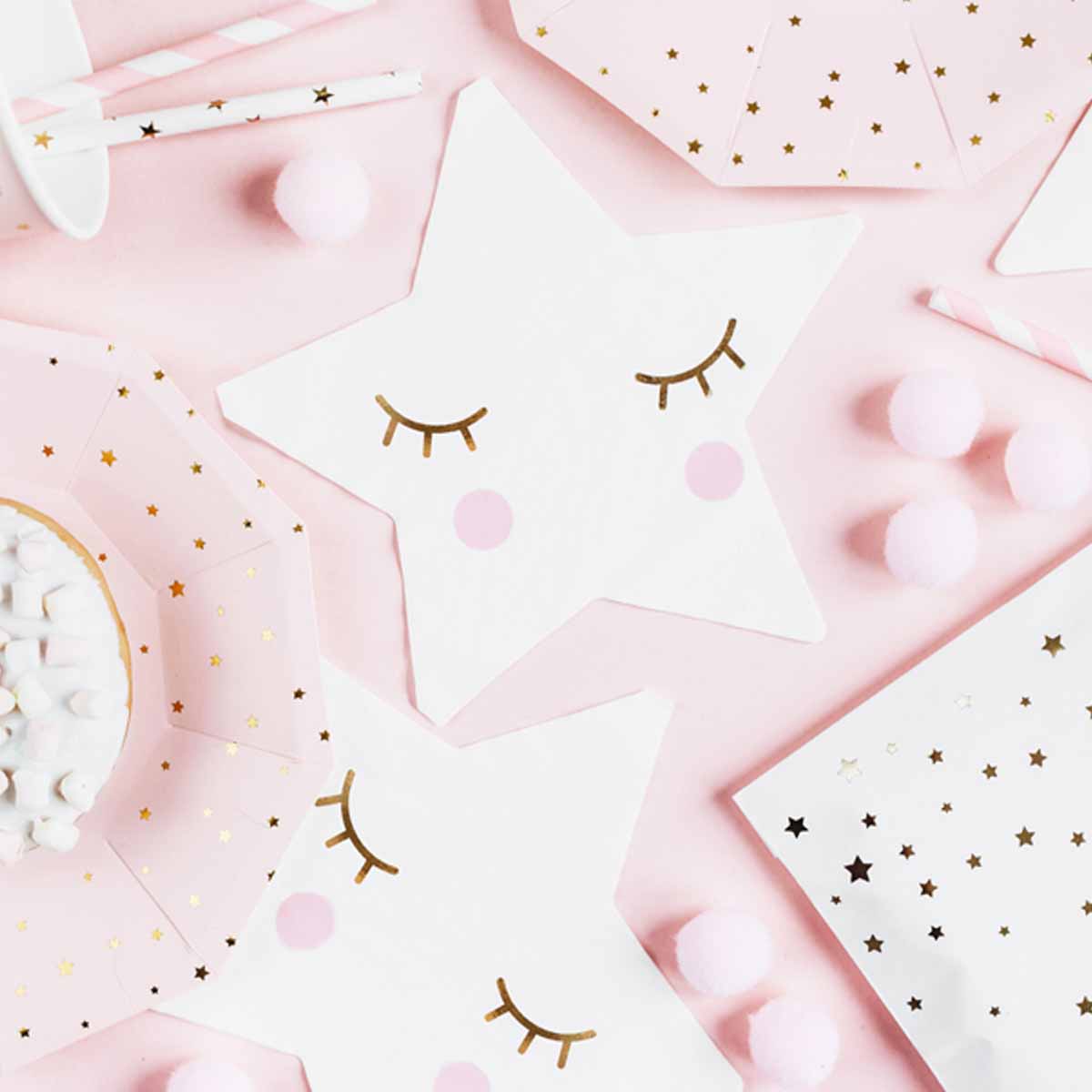 Weihnachtsstern-Servietten 20 Stück