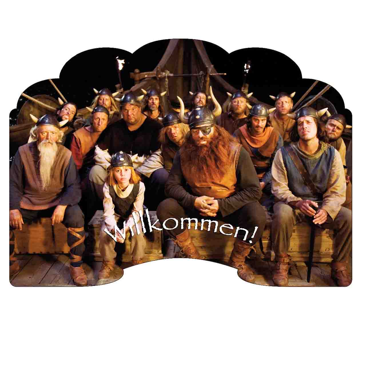 Wikingerbande Türschild