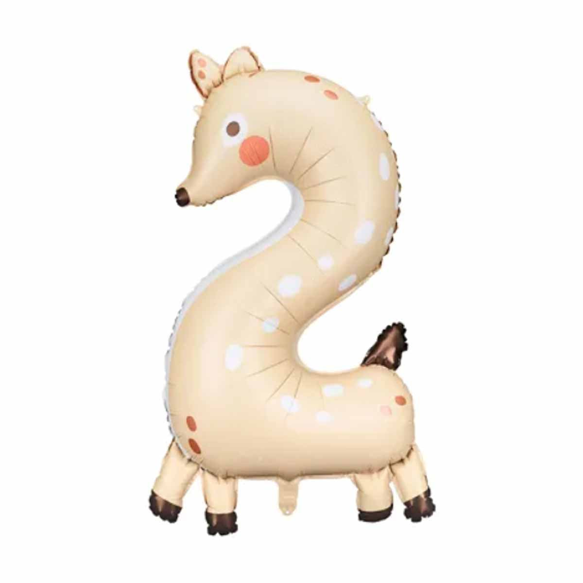 Folienballon 2 Reh 102 cm