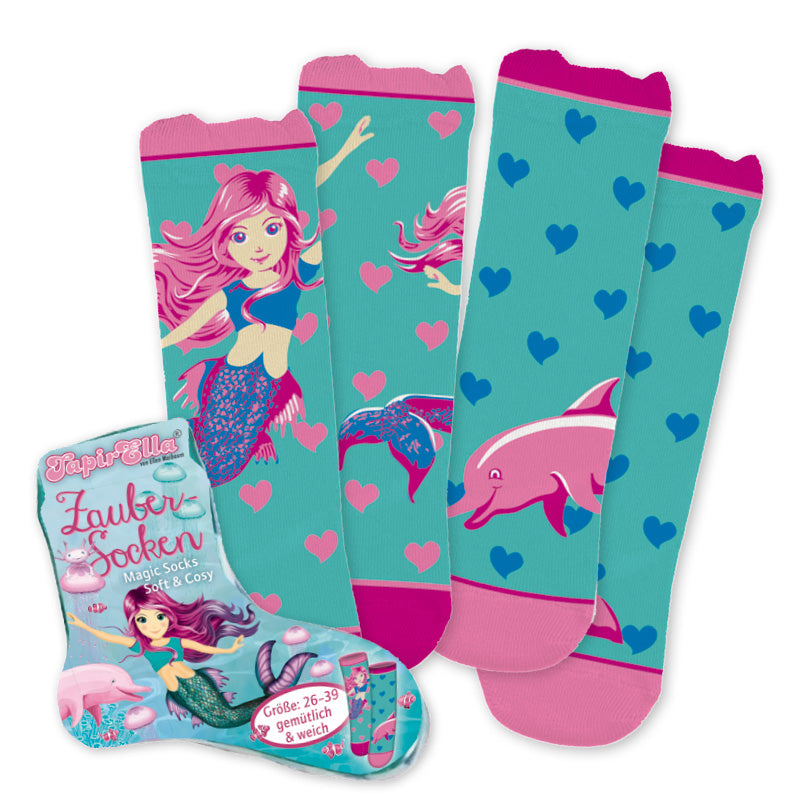 Zaubersocken Meerjungfrau Coralie